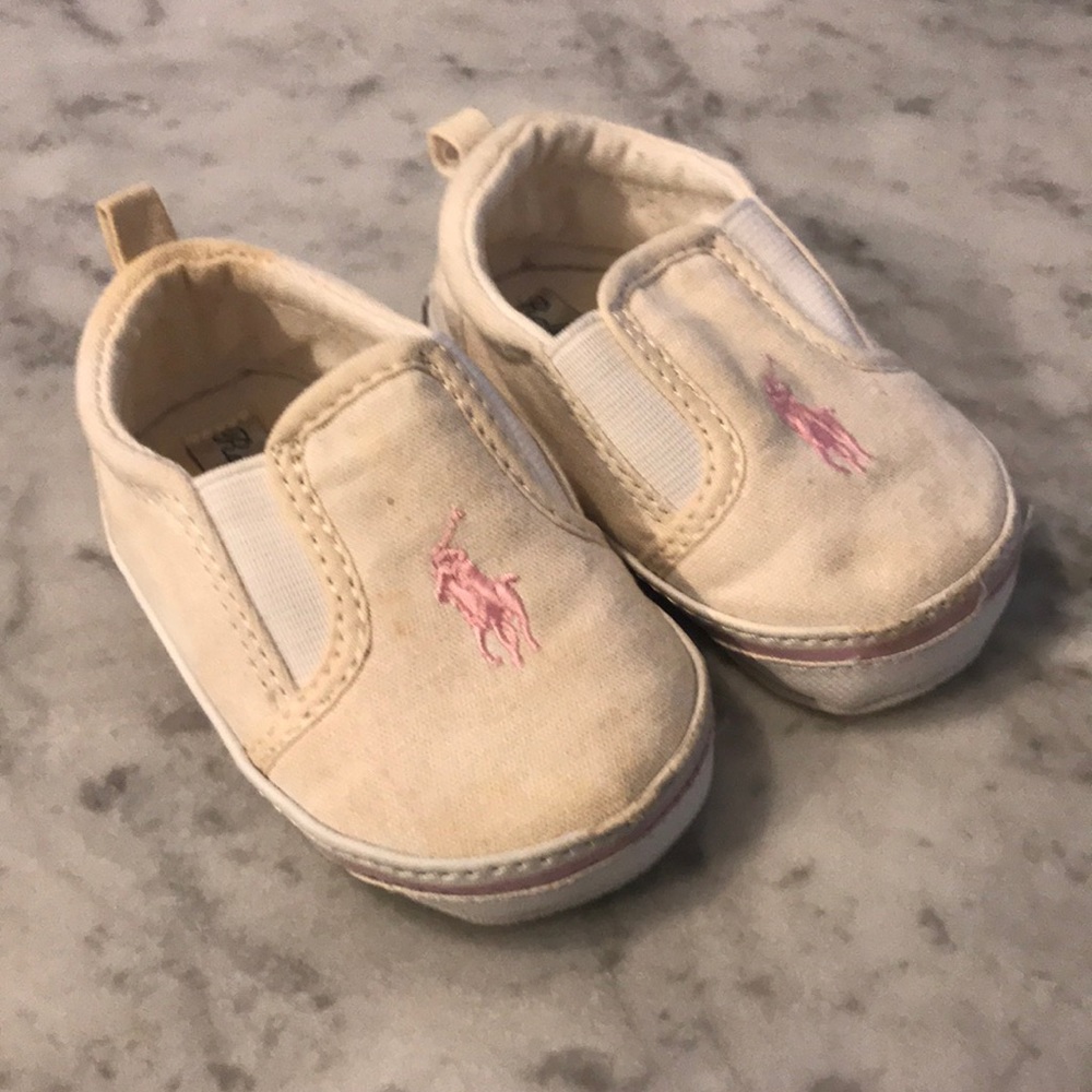 Ralph Lauren crib shoes